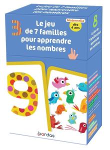 LE JEU DE 7 FAMILLES POUR APPRENDRE LES NOMBRES - GOUNY NICOLAS