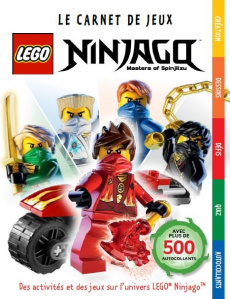 Le carnet de jeux Ninjago. Masters of Spinjitzu - Grange Emma ; Peet Rosie ; Perdereau Cédric