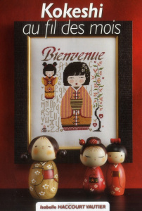Kokeshi au fil des mois - Haccourt-Vautier Isabelle