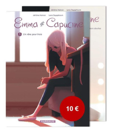 Emma et Capucine Pack en 2 volumes : Tome 1, Un rêve pour trois ; Tome 2, Premiers doutes. Edition l - Hamon Jérôme ; Sayaphoum Lena