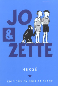 Les aventures de Jo, Zette et Jocko : Coffret 2 volumes. Editions en noir et blanc - HERGE