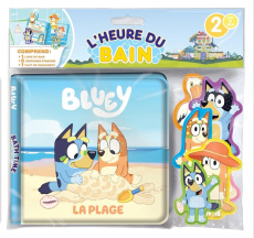 Bluey. Avec 1 livre de bain, 6 ventouses étanches, 1 filet de rangement - Injejikian Azad