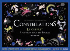 Constellations. Avec 1 poster géant, 130 stickers et 12 étoiles phospho, 1 carte du ciel - Jankéliowitch Anne ; Andreacchio Sarah
