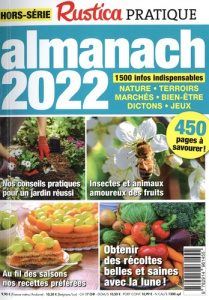 Rustica pratique Hors-série : Almanach 2022 - Jeannin-Da Costa Sabine