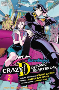 Jojo's Bizarre Adventure : Crazy Diamond's Demonic Heartbreak Tome 2 - Karasuma Tasuku ; Kadono Kouhei ; Araki Hirohiko ;