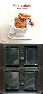 Coffret mini-cakes. Avec un livre et 4 mini-moules à cake - Kemper Marion