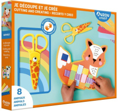 Je découpe et je crée. 8 animaux - Kendall Wendy