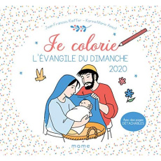 Je colorie l'évangile du dimanche. Avec des pages détachables, Edition 2020 - Kieffer Jean-François ; Amiot Karine-Marie