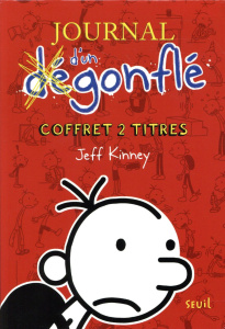 Journal d'un dégonflé : Coffret 2 titres. Tome 1, Carnet de bord de Greg ; Tome 2, Rodrick fait sa l - Kinney Jeff ; Zimmermann Natalie