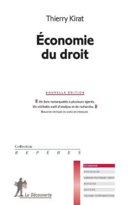 Economie du droit - Kirat Thierry