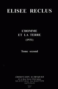 L'Homme et la Terre. Tome 2 - Reclus Elisée