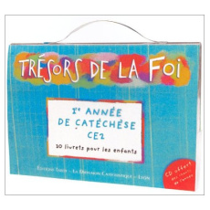 1re année de catéchèse CE2. 10 livrets pour les enfants, avec 1 CD audio - LA DIFFUSION CATECHI