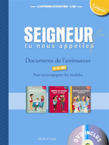 Documents de l'animateur modules 5 a 7 - 12-13 ans. Avec 1 DVD - LA DIFFUSION CATECHI