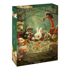 MAXI PUZZLE 1 000 PIECES MONSIEUR LE LAPIN BLANC - LACOMBE BENJAMIN