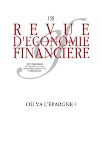 Revue d'économie financière N° 158, 2e trimestre 2025 : Où va l'épargne ? - Jeffers Esther