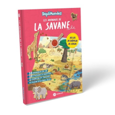 Les animaux de la savane. Je lis, je déplie, je joue - Boches Jade ; Redon-Clauzard Sylvie ; Charoy Justi