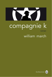 Compagnie K - March William ; Levet Stéphanie