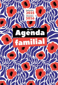 Mini agenda familial - Edition septembre 2025 - décembre 2026 - Collectif