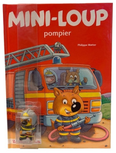 Mini-Loup Tome 31 : Mini-Loup Pompier. Avec une figurine - Matter Philippe