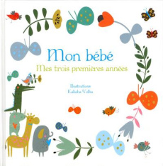 Mon bébé. Mes trois premières années - bleu - Volha Kaliaha