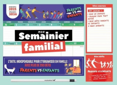 Mon semainier familial - Edition septembre 2025 - septembre 2026 - COLLECTIF
