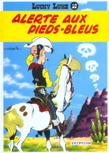 Lucky Luke Tome 10 : Alerte aux pieds-bleus - MORRIS
