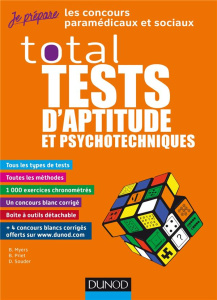 Total tests d'aptitude et psychotechniques. 3e édition - Myers Bernard ; Priet Benoît ; Souder Dominique