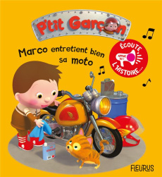 Marco entretient bien sa moto - Nesme Alexis ; Bélineau Nathalie ; Lécroart Bénédi