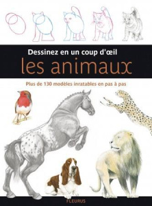 Dessiner en un coup d'oeil les animaux - Pinder Polly ; Hodge Susie ; Dutton Eva ; Newey Jo