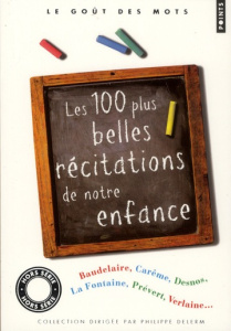 Les 100 plus belles récitations de notre enfance - Novarino-Pothier Albine ; Mandopulos Béatrice
