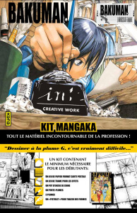 Kit mangaka Bakuman. Tout le matériel incontournable de la profession ! Avec 1 jeu de papier, 1 jeu - Ohba Tsugumi ; Obata Takeshi ; Desbief Thibaud
