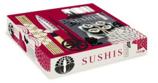 Sushis faits maison. Coffret Livre natte couteau moules - Okuno Motoko