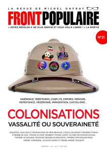 Front populaire N° 21 : Colonisations : Vassalité ou souveraineté - Collectif