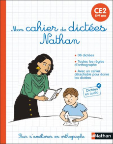Mon cahier de dictées CE2. Edition 2020 - Petit-Jean Isabelle ; Grison Stéphanie