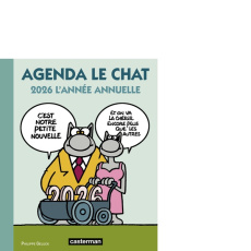 Le Chat : Agenda grand format - Edition 2026 : L'année annuelle - Geluck Philippe