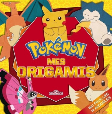Pokémon Mes origamis. 160 feuilles, 14 modèles - THE POKEMON COMPANY
