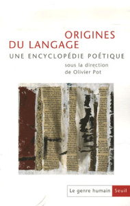 Le genre humain N° 45/46 : Origines du langage - Pot Olivier