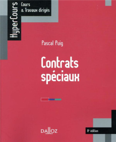 Contrats spéciaux. 8e édition - Puig Pascal