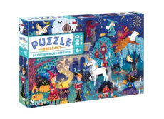 PUZZLE BRILLANT AU ROYAUME DES SORCIERS - 100 PIECES - FABRE LEA
