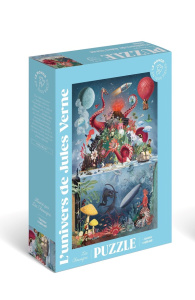 PUZZLE 1000 PIECES - L'UNIVERS DE JULES VERNE - CHASSAGNE LEA