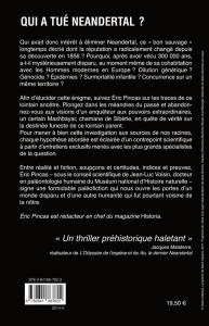 Qui a tué Neandertal ? Enquête sur la disparition la plus fascinante de l'histoire de l'humanité - Pincas Eric ; Malaterre Jacques