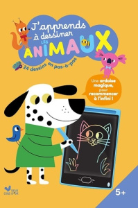 J'apprends à dessiner les animaux. Avec une ardoise magique - Austin Lucie ; Razumova Alena ; Collet Sandra