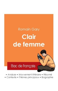Réussir son Bac de français 2025 : Analyse du roman Clair de femme de Romain Gary - Gary Romain