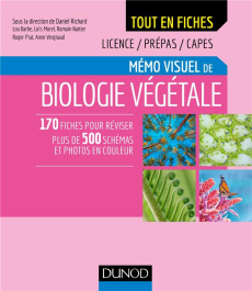 Mémo visuel de biologie végétale - Richard Daniel ; Barbe Louis ; Morel Loïs ; Nattie