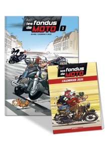 Les fondus de moto Tome 1 - Avec 1 calendrier 2026 offert - Richez ; Cazenove ; Bloz
