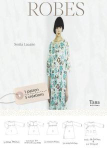 Robe chasuble. Tailles S/M/L - Lucano Sonia ; Lucano Fred