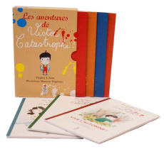Les aventures de Victor Catastrophe. Coffre en 7 volumes : Vive la piscine ! ; Vive l'anniversaire d - Sam Virginy L. ; Poignonec Maurèen