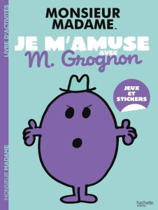 Je m'amuse avec M. Grognon. Livre d'activités Monsieur Madame - SANRIO