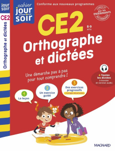Orthographe et dictées CE2 - Séménadisse Bernard