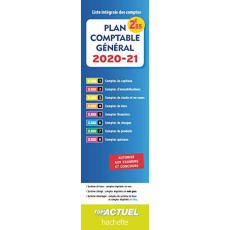 Plan comptable général. Edition 2020-2021 - Sopel Daniel